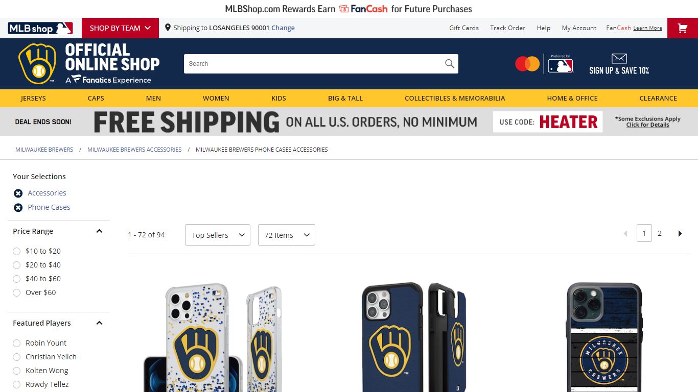 Official Milwaukee Brewers Phone Cases, Brewers iPhone, Samsung Galaxy ...